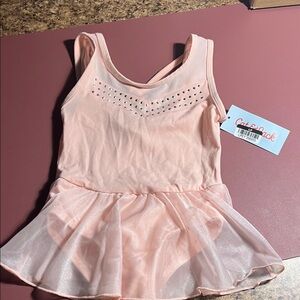 GIRLS 🧒 DANCES 👯Cat & Jack Light Pink Dance Dress